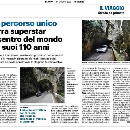 Apartamento Casa Nel Borgo - Il Gufo Tremosine Exterior foto