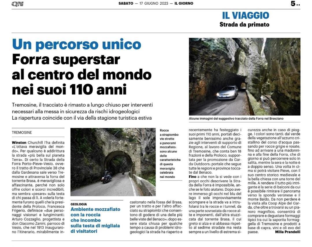 Apartamento Casa Nel Borgo - Il Gufo Tremosine Exterior foto